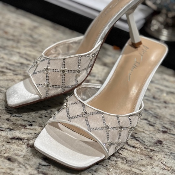 Betsey Johnson Shoes - Betsey Johnson Emm Ivory Heels